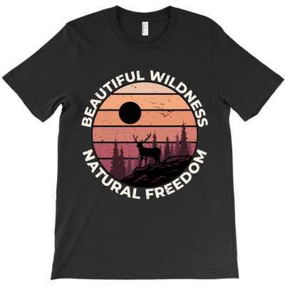 Wildness Natural Freedom Pine Beautiful T-shirt Designed By Kuo