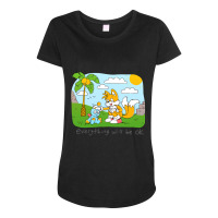 Everything Will Be Ok Maternity Scoop Neck T-shirt | Artistshot