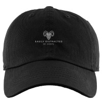 Easily Distracted By Goats Kids Cap | Artistshot