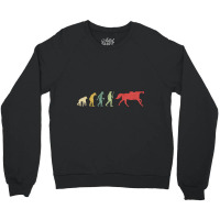 Archery Horse 'riding Evolution Crewneck Sweatshirt | Artistshot