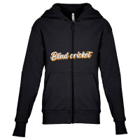 Blind Cricket Youth Zipper Hoodie | Artistshot