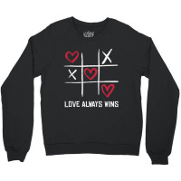 Limited Edition Game Player Gamer Tic Tac Toe Cute Valentine's Day Crewneck Sweatshirt | Artistshot