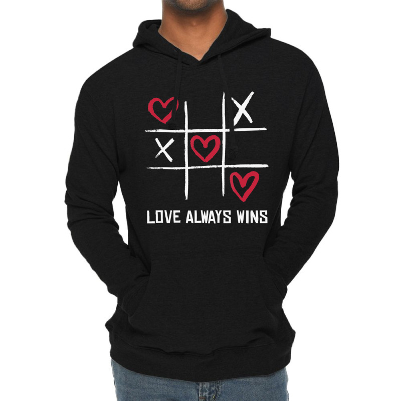 Limited Edition Game Player Gamer Tic Tac Toe Cute Valentine's Day Lightweight Hoodie by Karyn Love | Artistshot