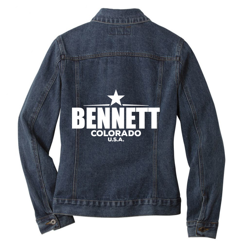 Bennett Colorado Ladies Denim Jacket by nuanceteams169 | Artistshot