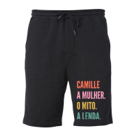 Funny Portuguese First Name Design   Camille T Shirt Fleece Short | Artistshot