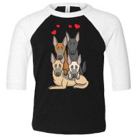 Malinois T  Shirt Malinois Dogs T  Shirt Toddler 3/4 Sleeve Tee | Artistshot