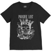 Paradise Lost Skull V-neck Tee | Artistshot