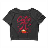 Hot Trend Cutie Pi Cute Valentine's Day Pi Day Pie Crop Top | Artistshot