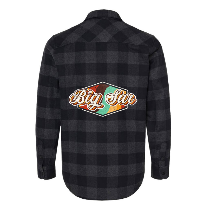 Big Sur City Flannel Shirt by brushdatum98 | Artistshot