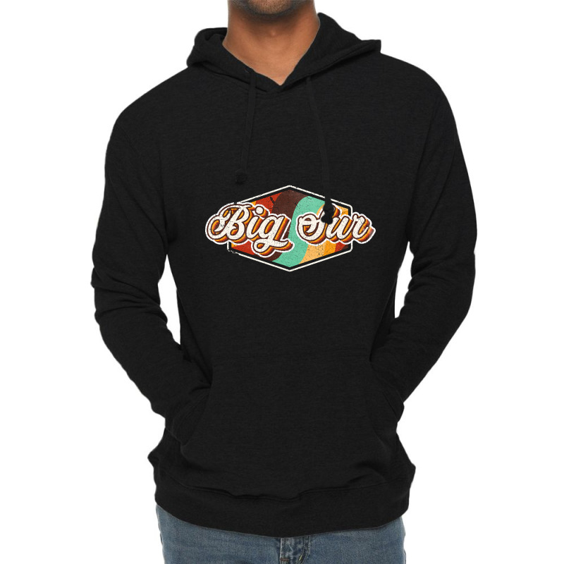 Big Sur City Lightweight Hoodie by brushdatum98 | Artistshot