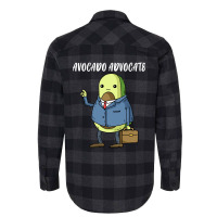 Avocado Advocate Funny Lawyer Gift Flannel Shirt | Artistshot