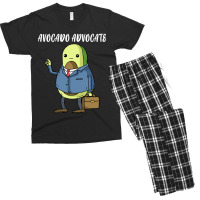 Avocado Advocate Funny Lawyer Gift Men's T-shirt Pajama Set | Artistshot