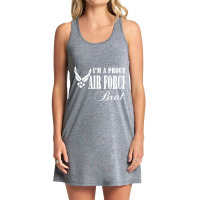 Best Gift For Brat - I Am A Proud Air Force Brat Tank Dress | Artistshot