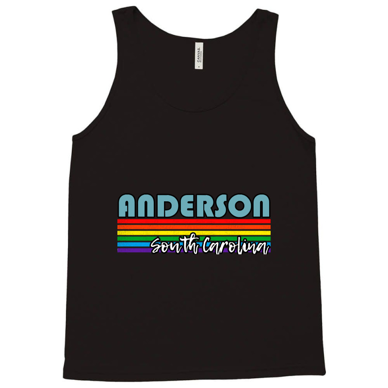 Anderson South Carolina Pride Shirt Anderson Lgbt Gift Lgbtq Supporter Tank Top by templetracking23 | Artistshot