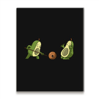 Avocado Billiard Funny Billiards Gift Metal Print Vertical | Artistshot