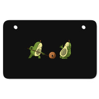 Avocado Billiard Funny Billiards Gift Atv License Plate | Artistshot