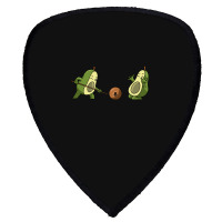 Avocado Billiard Funny Billiards Gift Shield S Patch | Artistshot