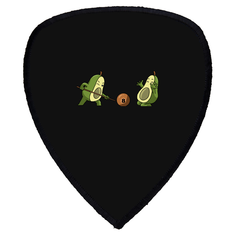 Avocado Billiard Funny Billiards Gift Shield S Patch | Artistshot