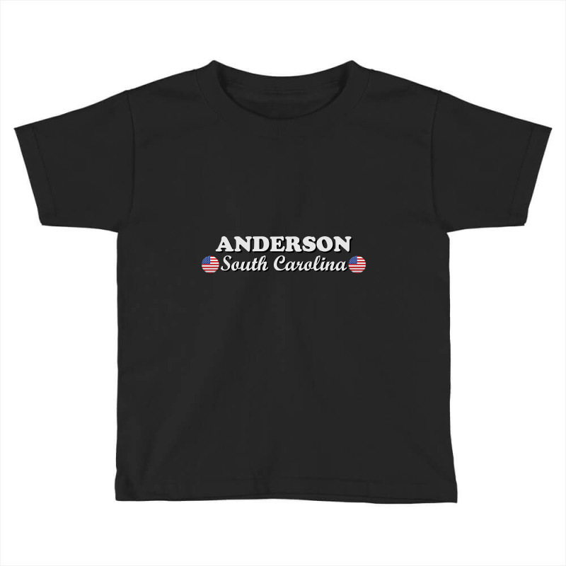 Anderson South Carolina-nn5yt Toddler T-shirt by templetracking23 | Artistshot