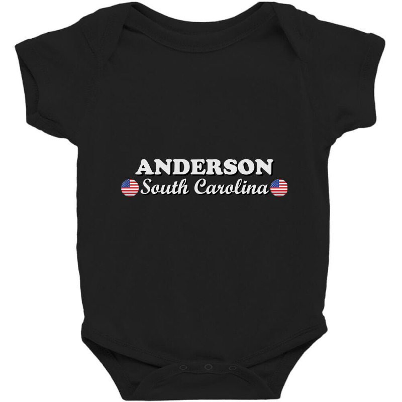 Anderson South Carolina-nn5yt Baby Bodysuit by templetracking23 | Artistshot