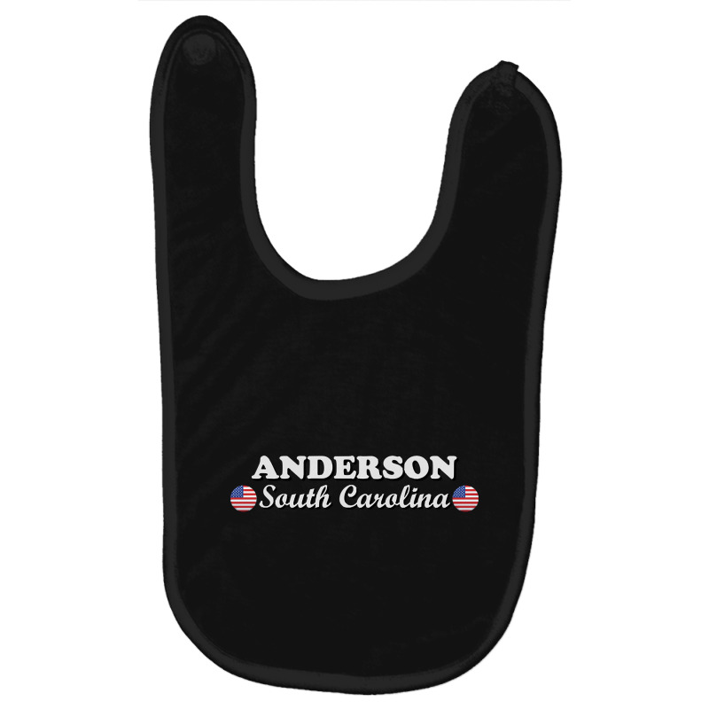 Anderson South Carolina-nn5yt Baby Bibs by templetracking23 | Artistshot