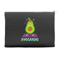 Avocado Cardio Workout Kawaii Accessory Pouches | Artistshot