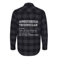 Anesthesia Technician - Definition Design Flannel Shirt | Artistshot