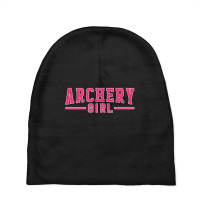 Archery Girl. Perfect Present For Mother Dad Friend Him Or Her Baby Beanies | Artistshot