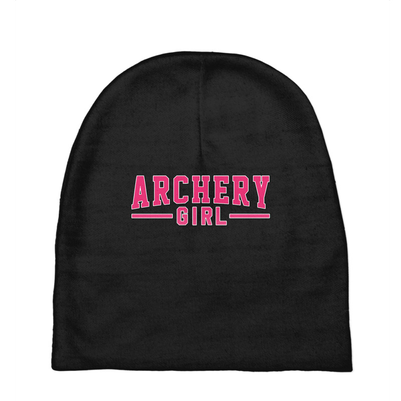 Archery Girl. Perfect Present For Mother Dad Friend Him Or Her Baby Beanies | Artistshot