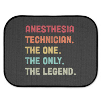 Anesthesia Technician - The One The Legend Design Rear Car Mat | Artistshot