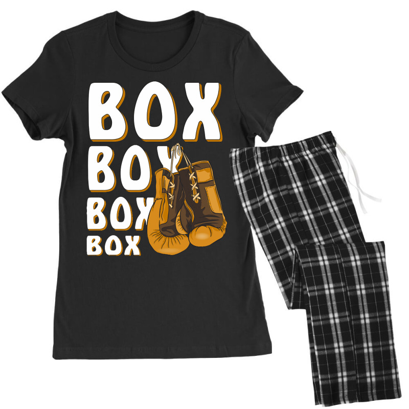 Boxing Gloves Box Women's Pajamas Set by BrianneRemers65 | Artistshot