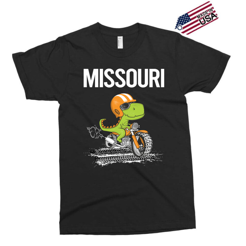 Biking Dinosaur Missouri Exclusive T-shirt | Artistshot