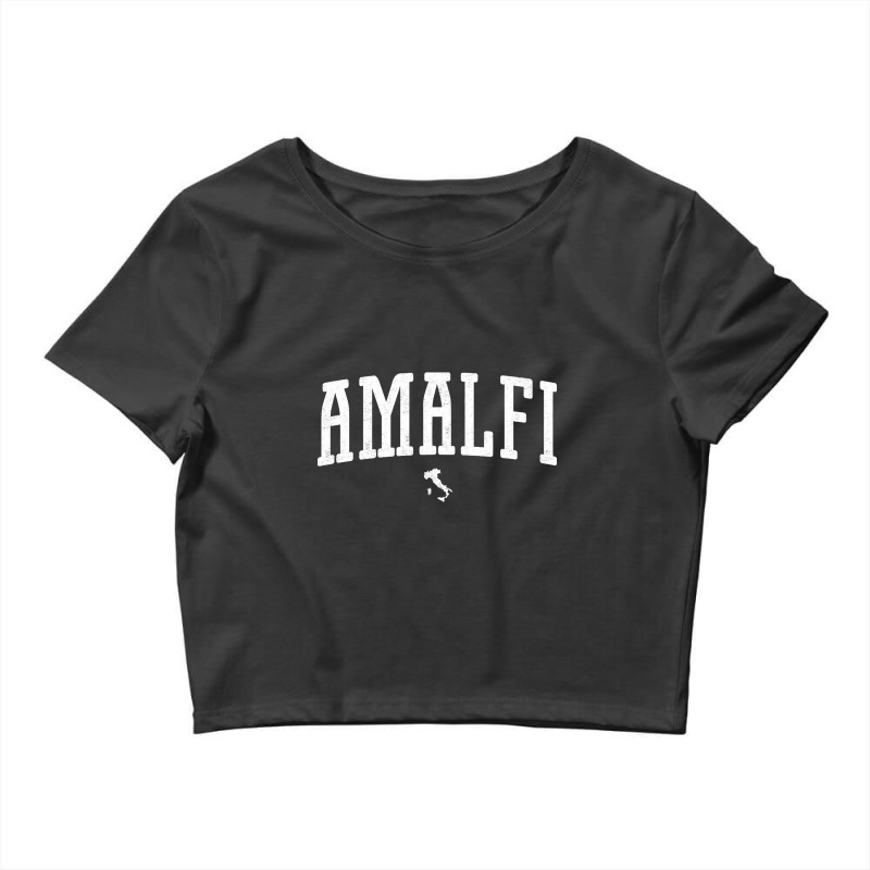 Amalfi Italy Vintage Crop Top by traumafemales188 | Artistshot