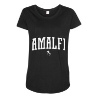 Amalfi Italy Vintage Maternity Scoop Neck T-shirt | Artistshot