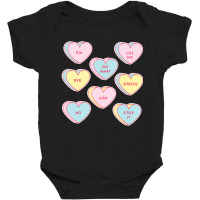 Hot Trend Anti Valentines Day Sassy Heart Candy Single Joke Baby Bodysuit | Artistshot