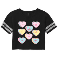 Hot Trend Anti Valentines Day Sassy Heart Candy Single Joke Scorecard Crop Tee | Artistshot