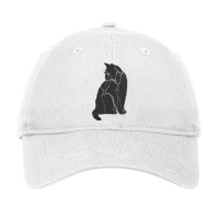 Cat Lightning  Funny Adjustable Cap | Artistshot