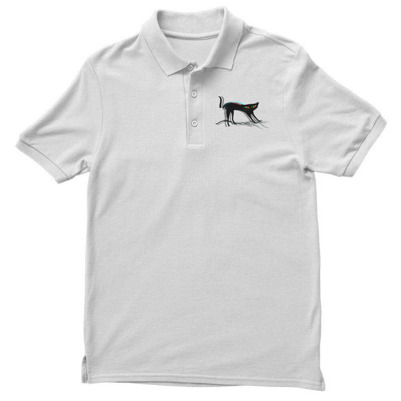 Cat Lightning 3d  Halloween Cat Meme Men's Polo Shirt by PENNYMALONE | Artistshot