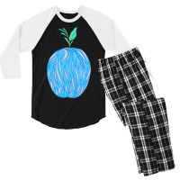 Blue Apple Men's 3/4 Sleeve Pajama Set | Artistshot