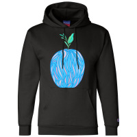 Blue Apple Champion Hoodie | Artistshot