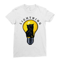 Cat Lightning Lightning Cat Ladies Fitted T-shirt | Artistshot