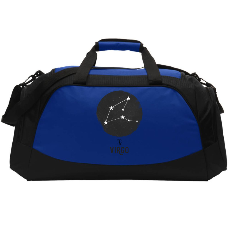 Minimal Virgo Zodiac Sign Active Duffel | Artistshot