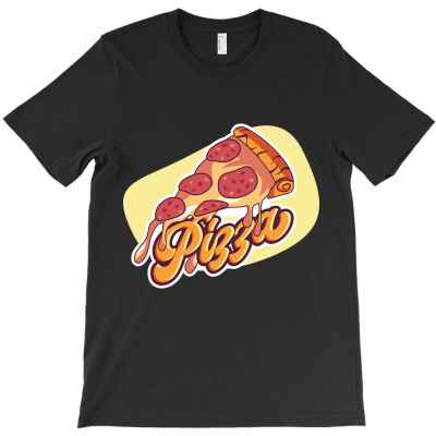 Slice Of Pizza T-shirt Designed By Kuo