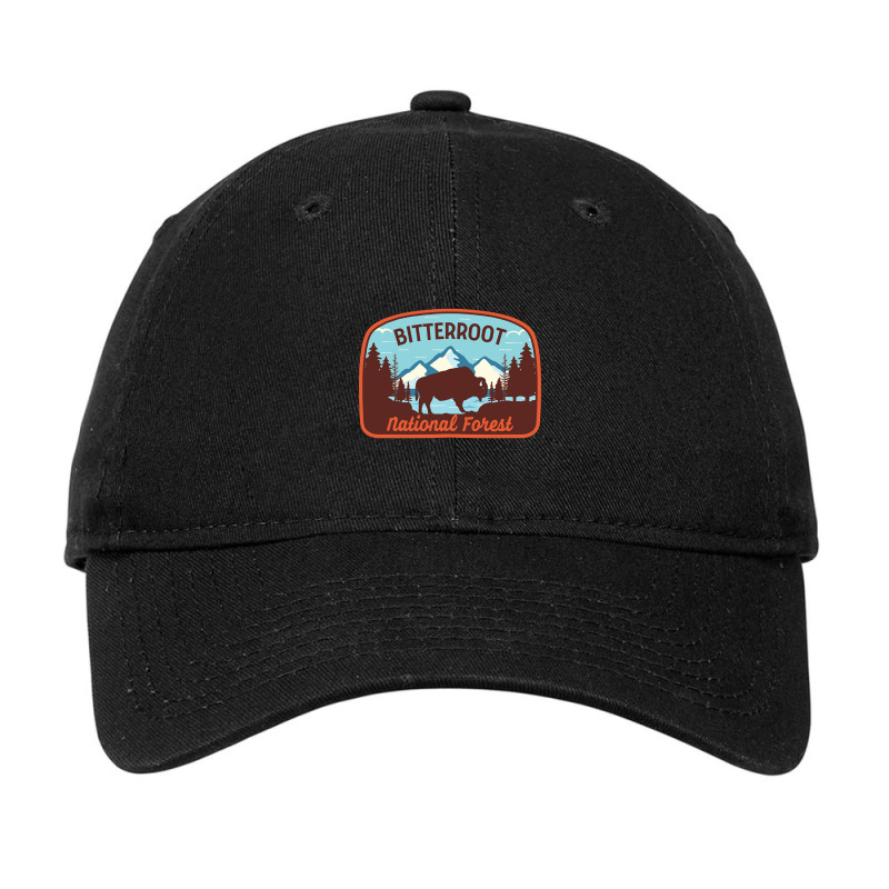 Bitterroot National Forest-zirnz Adjustable Cap by nuanceteams169 | Artistshot