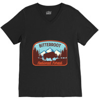 Bitterroot National Forest-zirnz V-neck Tee | Artistshot