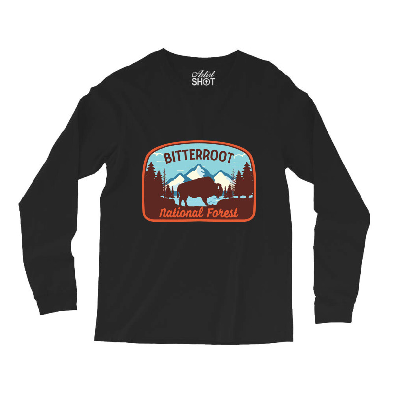 Bitterroot National Forest-zirnz Long Sleeve Shirts by nuanceteams169 | Artistshot