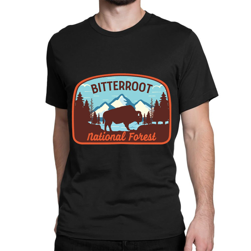 Bitterroot National Forest-zirnz Classic T-shirt by nuanceteams169 | Artistshot