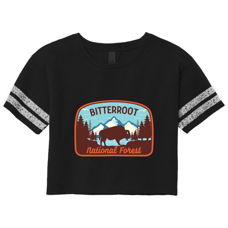 Bitterroot National Forest-zirnz Scorecard Crop Tee by nuanceteams169 | Artistshot