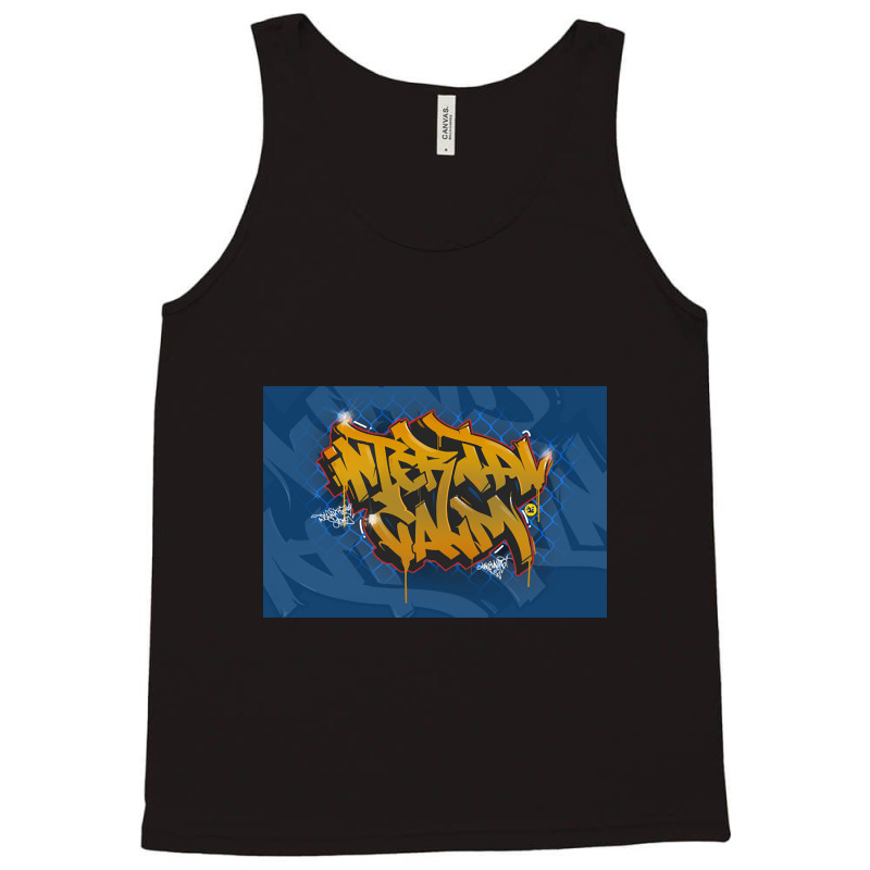 Internal Calm Graffiti Tank Top by geishascessation326 | Artistshot