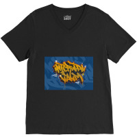 Internal Calm Graffiti V-neck Tee | Artistshot